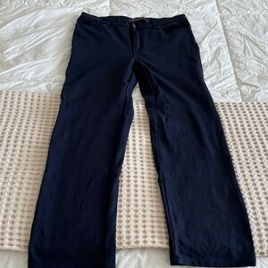Gloria Vanderbilt Amanda Navy Pants size 12